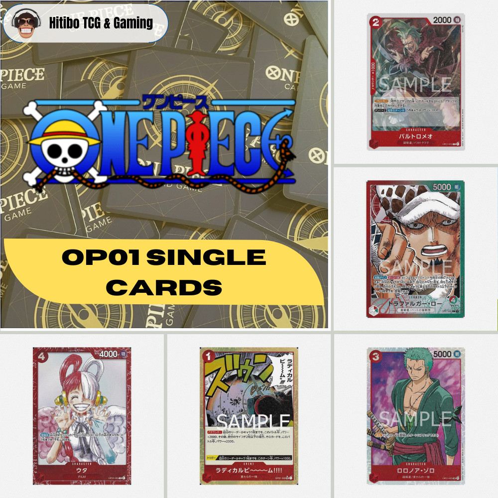 One Piece TCG Cards OP01 Romance Dawn Single Cards - Hot Rare and Super ...