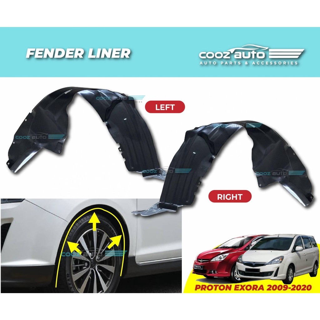 PROTON EXORA FENDER COVER REAR SPM | Shopee Malaysia