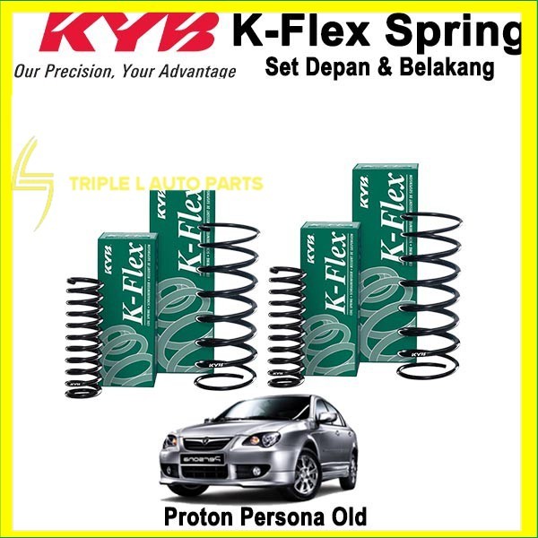 Proton Persona Old KYB KAYABA K-Flex Coil Spring Set | Shopee Malaysia