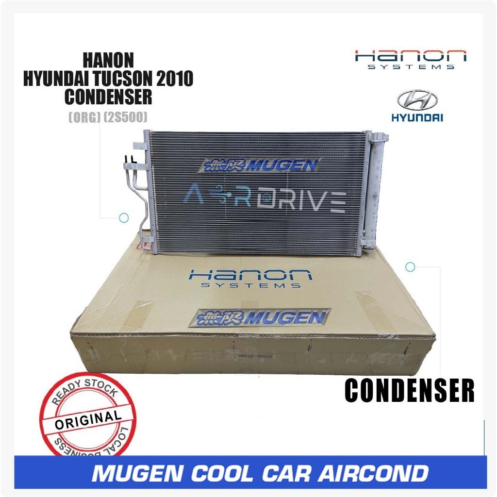 MGC- HANON ORIGINAL HYUNDAI TUCSON 2010 CONDENSER 2S500 | Shopee Malaysia
