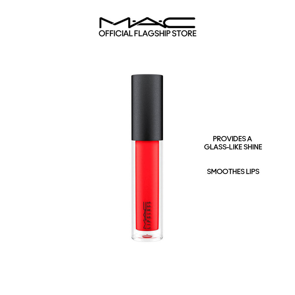 MAC Lipglass Lipgloss 'Dreamy' – 3,1 Ml, Mit Intensiver Farbkraft & Pflegender Formel, Langanhaltend