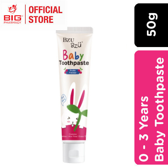 BZU BZU BABY TOOTHPASTE - 50G | Shopee Malaysia