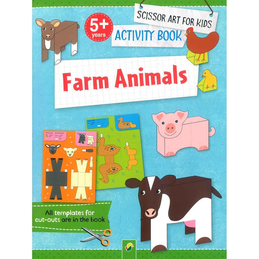 (BX) Farm Animals Activity Book (ISBN: 9783849929855) | Shopee Malaysia