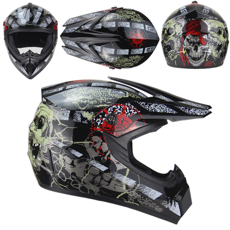 High End Spider Man Helmet Off Road Racing Helmet ATV Motocross ...
