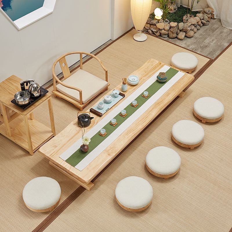 HY-6/Solid Wood Tatami Tea Table Floor Zen Low Table B & B Table Tea ...