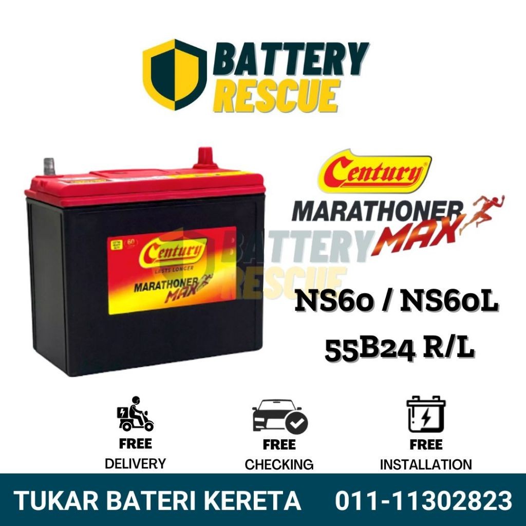 Installation Available NS60 NS60S NS60L NS60LS 55B24L 55B24R Century ...