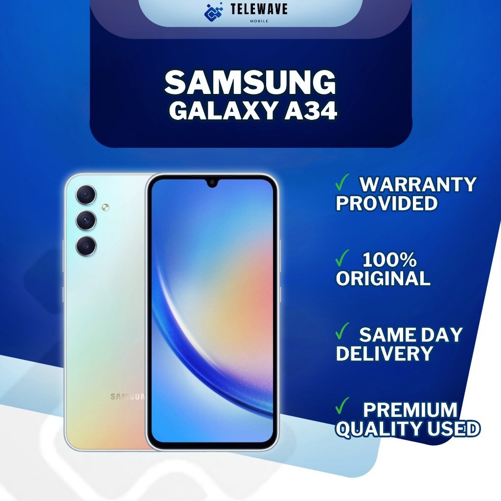 USED SAMSUNG A34 5G ORIGINAL SECONDHAND | Shopee Malaysia