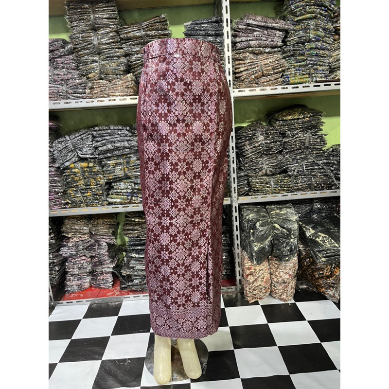 (realpict) Songket MOTIF SPAN SKIRT || Kebaya bottoms || Bridesmad ...
