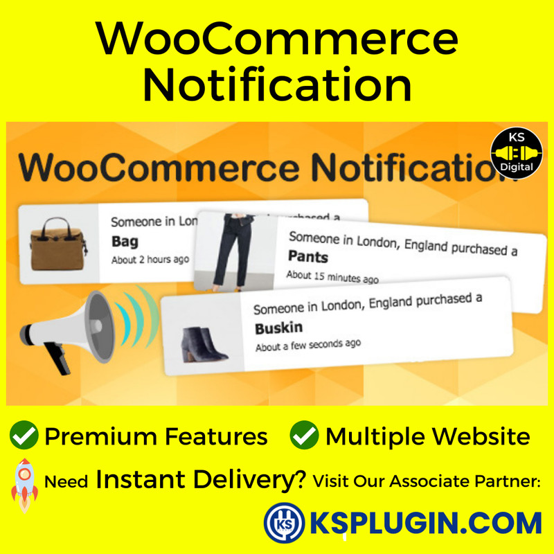 [Latest] WooCommerce Notification (Free Updates + Premium Version ...