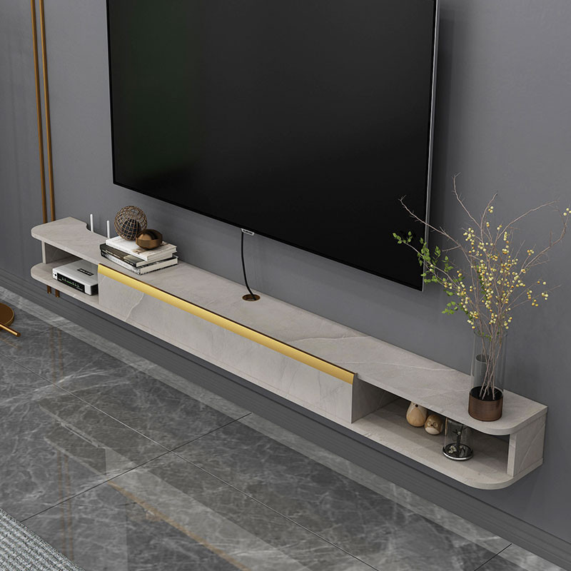 J-H/Suspended Hanging TV Cabinet Flat Partition Simple Modern Small ...