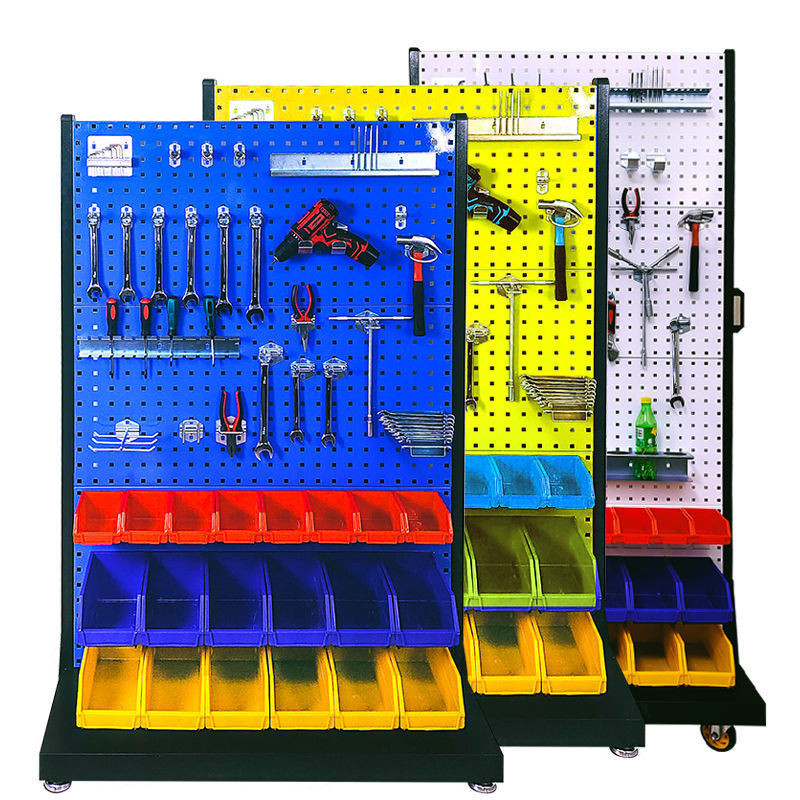 J-H/Hunter Honor Hardware Tool Rack Hanging Board Hook Storage Pegboard ...