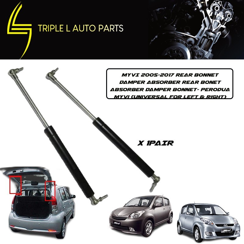 MYVI 2005-2017 Rear Bonnet Damper Absorber Perodua Myvi (Universal for ...