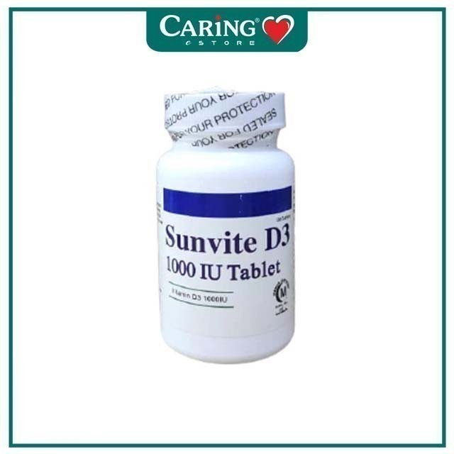 CARING SUNVITE D3 1000IU TABLET 100S | Shopee Malaysia