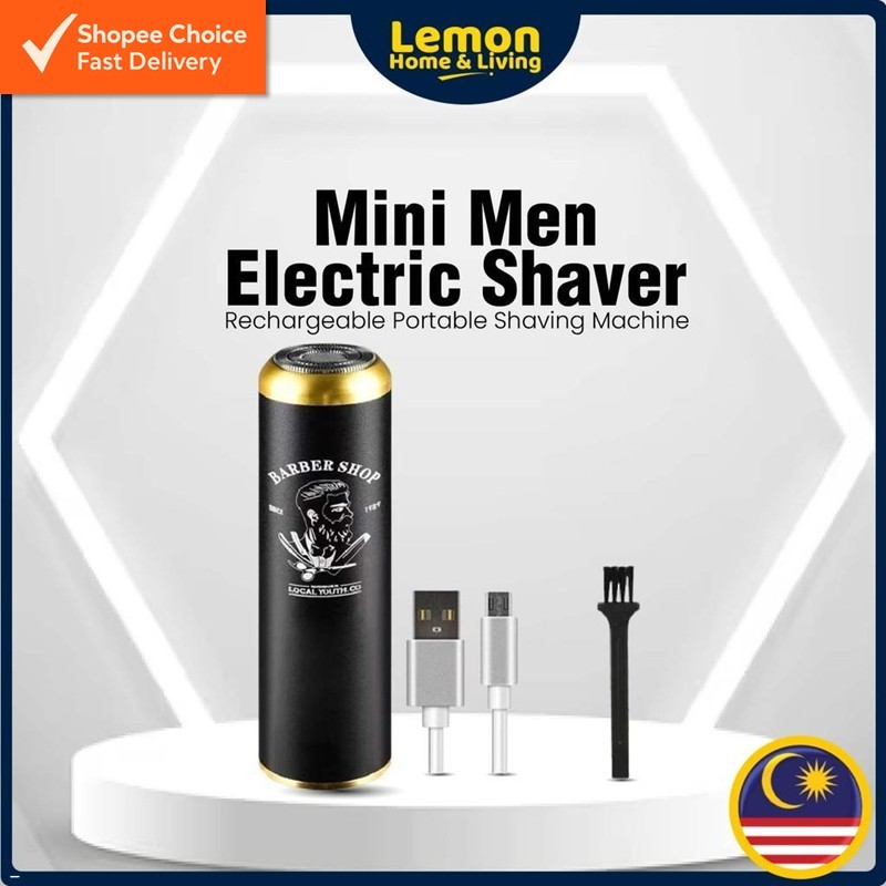 KM-T10 Mini Electric Shaver for Men – Wet & Dry Titanium Razor ...