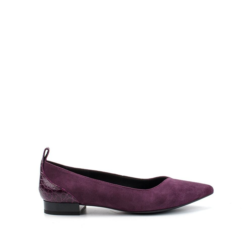 Ballerines Geox Charyssa A Pour Femme – Bout Pointu, Daim, Confort Respirant | Pour Ville Et Bureau