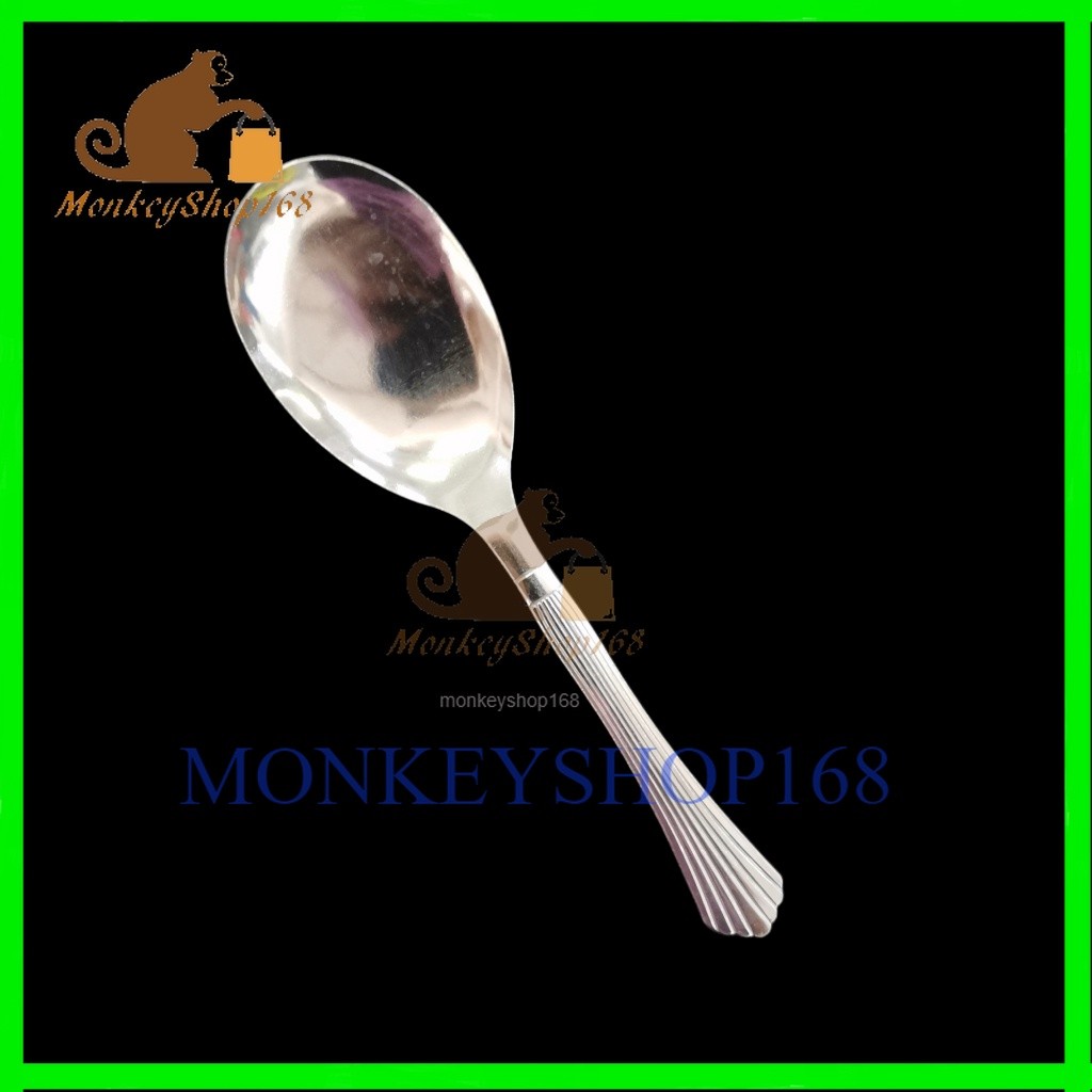 Rice Ladle Stainless Steel 1.5mm Thickness 65MM X 225MM RICE SPOON ...
