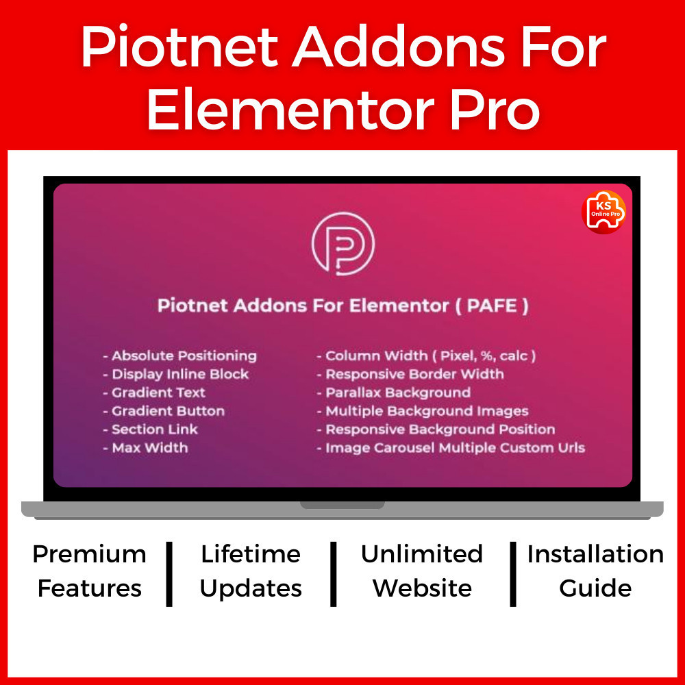 Piotnet Addons For Elementor Pro (PAFE) WordPress Plugin [Latest ...