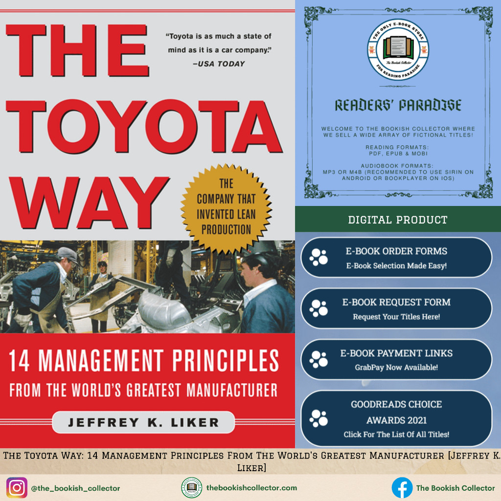 The Toyota Way: 14 Management Principles From The World's Greatest ...