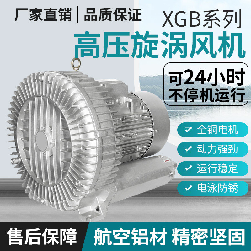 J-H/Shanghai Baoxin High Pressure Vortex Fan Powerful Vacuum Pump Fish ...