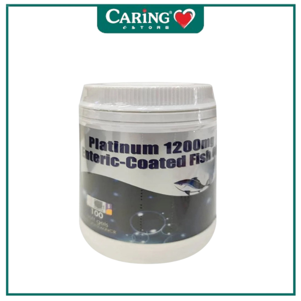 PLATINUM ENTERIC-COATED FISH OIL 100S | Shopee Malaysia