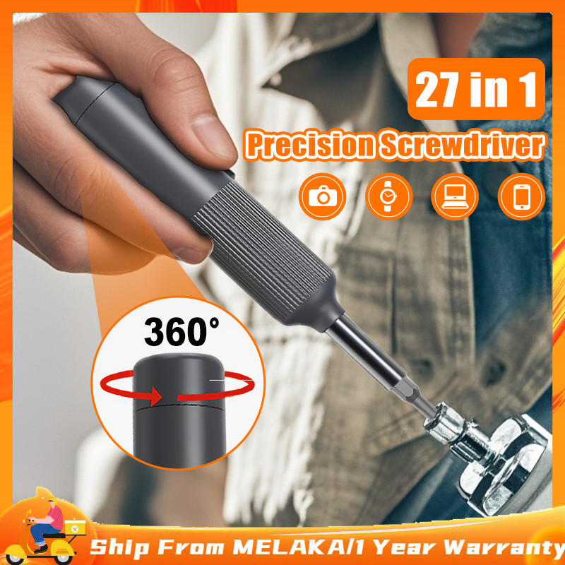 27-in-1 Precision Magnetic Screwdriver Set for Phone/Laptop/Smartwatch ...