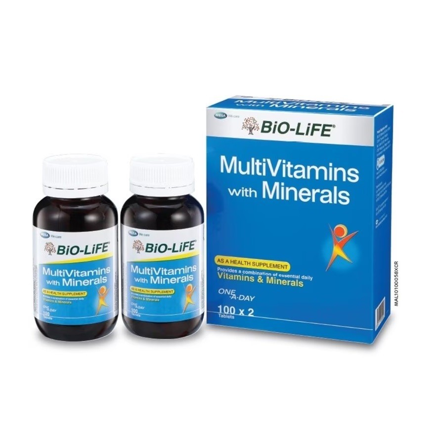 BIO-LIFE Multivitamins 2 x 100's | Shopee Malaysia