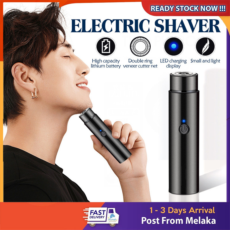 USB Charging Mini Portable Electric Shaver For Men With Digital Display ...