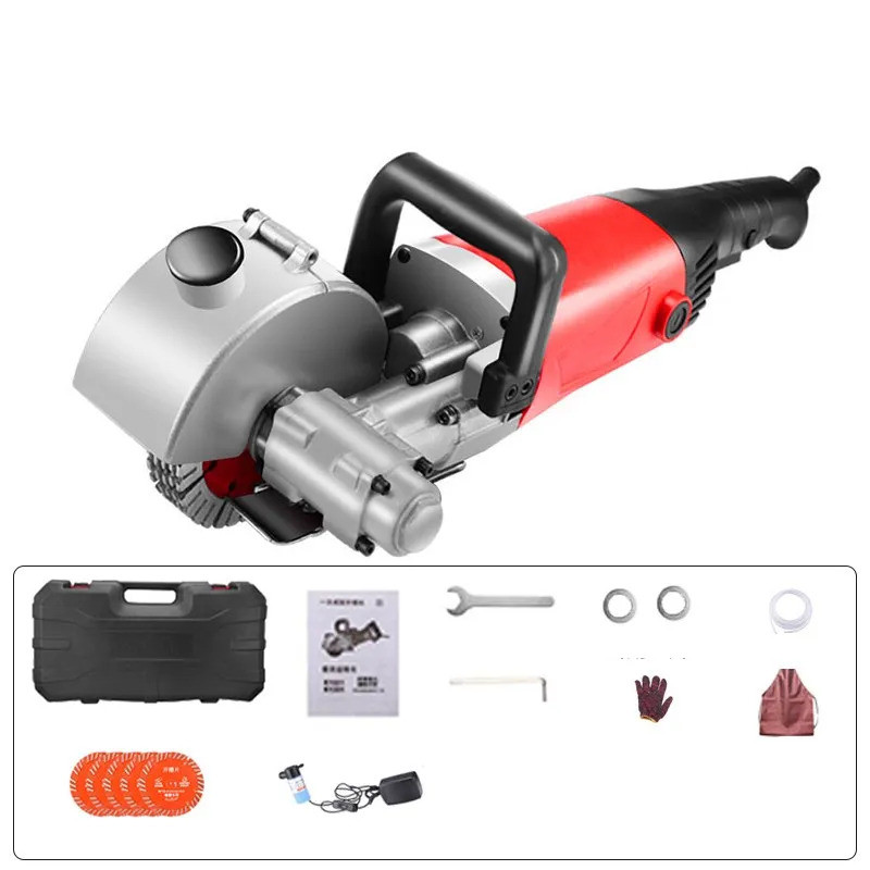 Electric 125mm blade electric wall chaser concrete wall slotting ...
