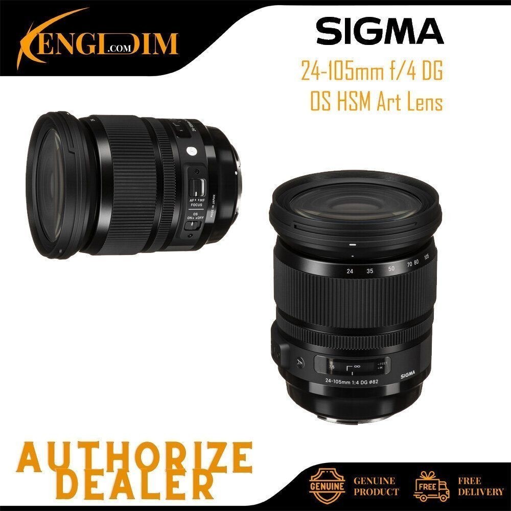 Sigma 24-105mm f/4 DG OS HSM Art Lens (SIGMA MALAYSIA 2 YEARS WARRANTY ...