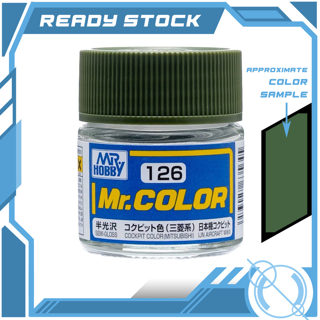 Mr Hobby C126 - Mr Color (10ml) - Cockpit Color (Mitsubishi) | Shopee ...