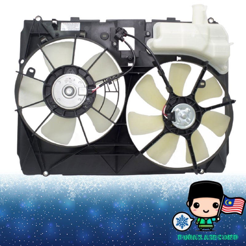 Toyota Harrier MCU30 ACU30 2003~2012 COOLING FAN ASSY RADIATOR COMPLETE ...