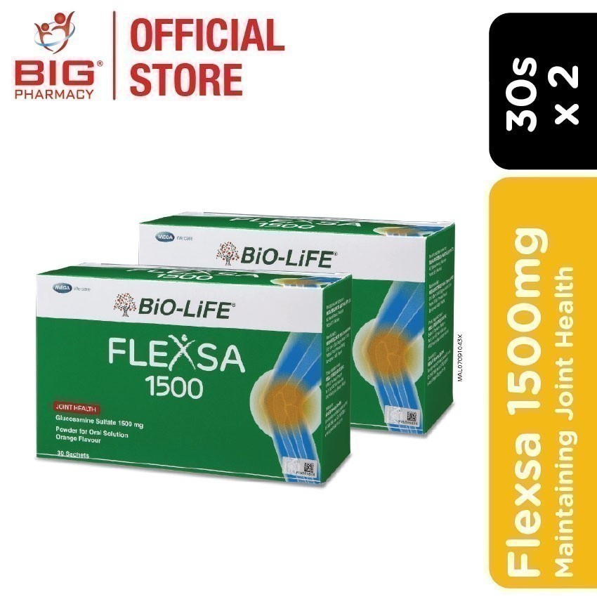 Biolife Flexsa 1500mg 30s x2 | Shopee Malaysia
