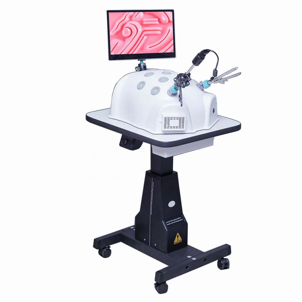 Surgical laparoscopic training simulator Trainer box endotrainer endo ...