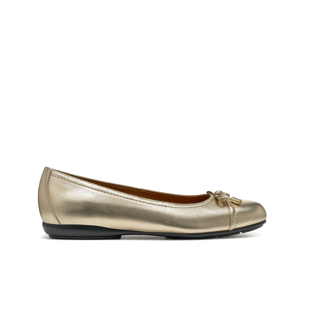 GEOX Ladies Annytah Leather Ballerina Flats Light Gold D927ND 000Y2 C2012S4 Shopee Malaysia