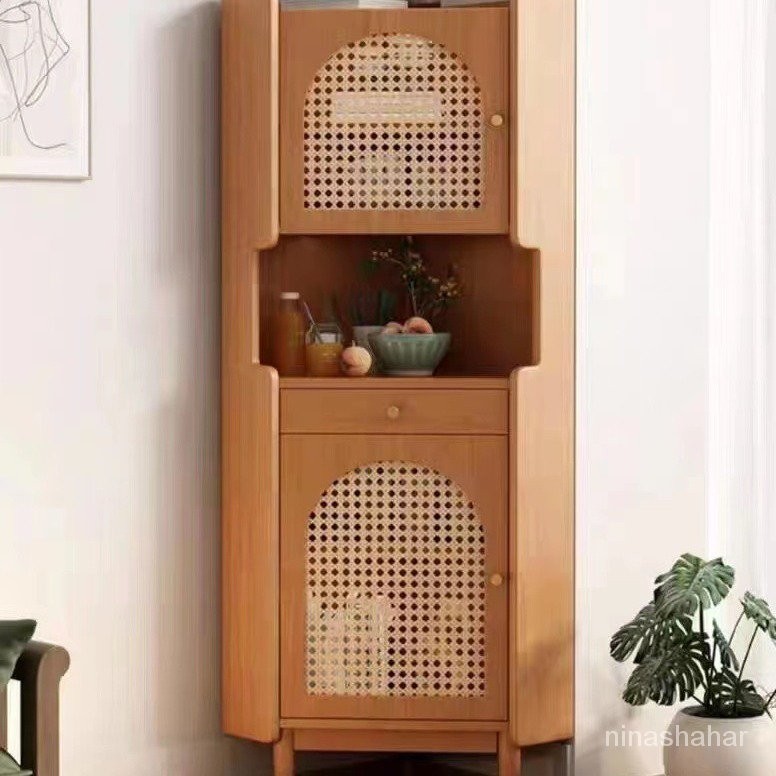 Contact seller/Living Room Corner Triangle Wall Corner Storage Rack ...