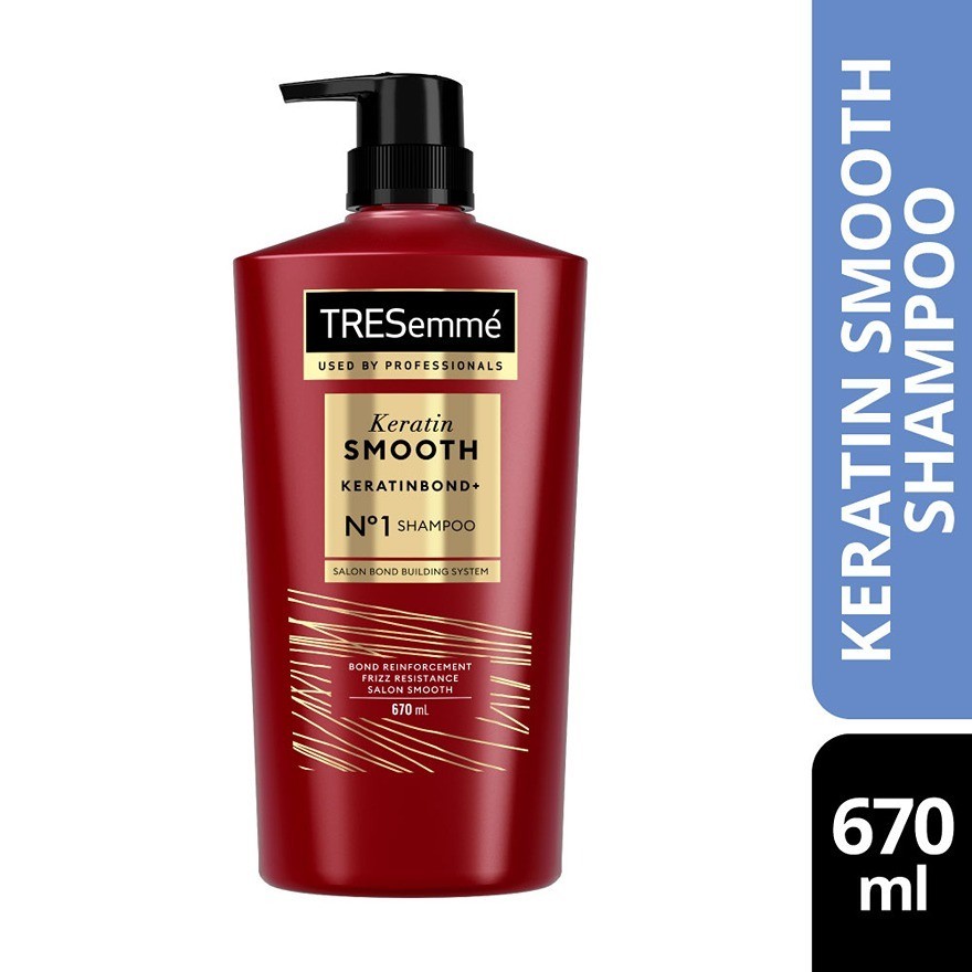 TRESEMME Keratin Smooth Shampoo 670ml Shopee Malaysia