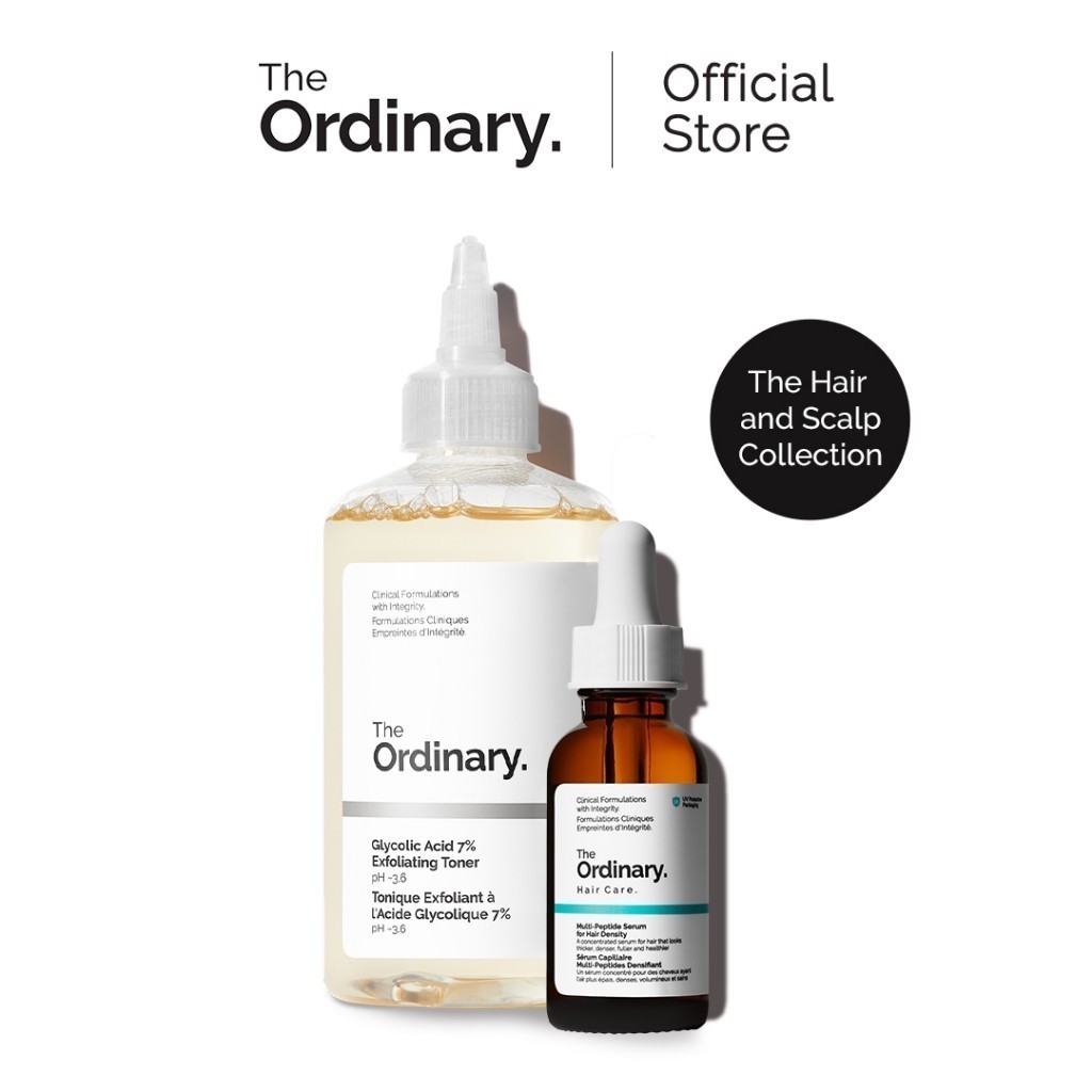 The Ordinary Hair and Scalp Collection| Exfoliating Toner, Serum for ...