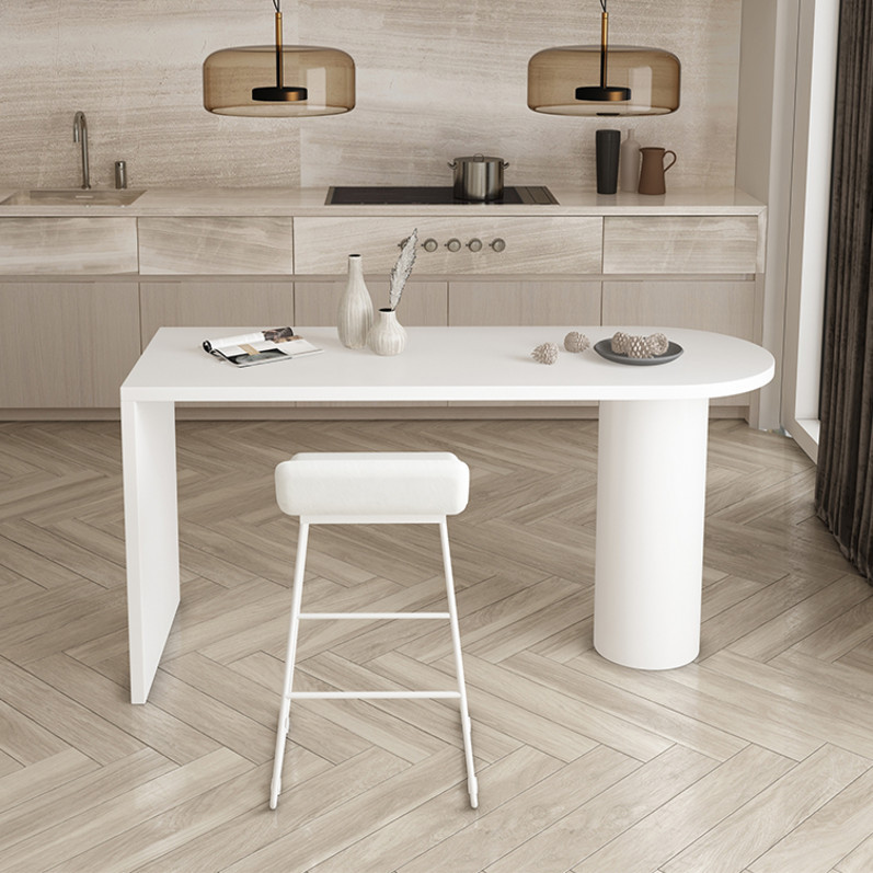 Q-8/Nordic Solid Wood Island Table Dining Table Integrated Design ...