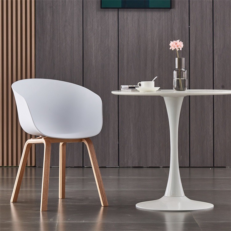 JY-8/Dining Table Tulip Restaurant Simple Occasional Table Small round ...