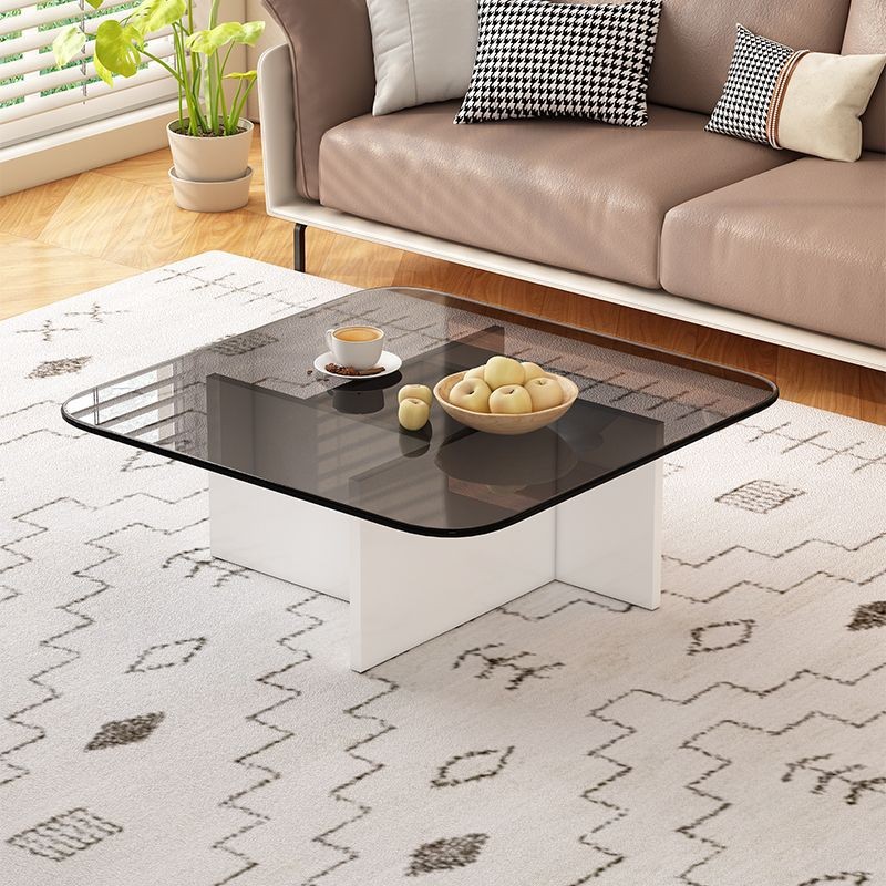 Stained Glass Table Minimalist Tables Home Living Room Transparent Tea Table Light Luxury Creative Table