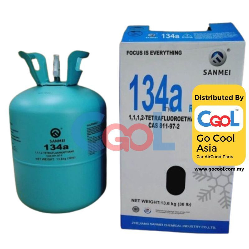 GAS AIRCOND R134A GAS 13.6KG SANMEI | Shopee Malaysia
