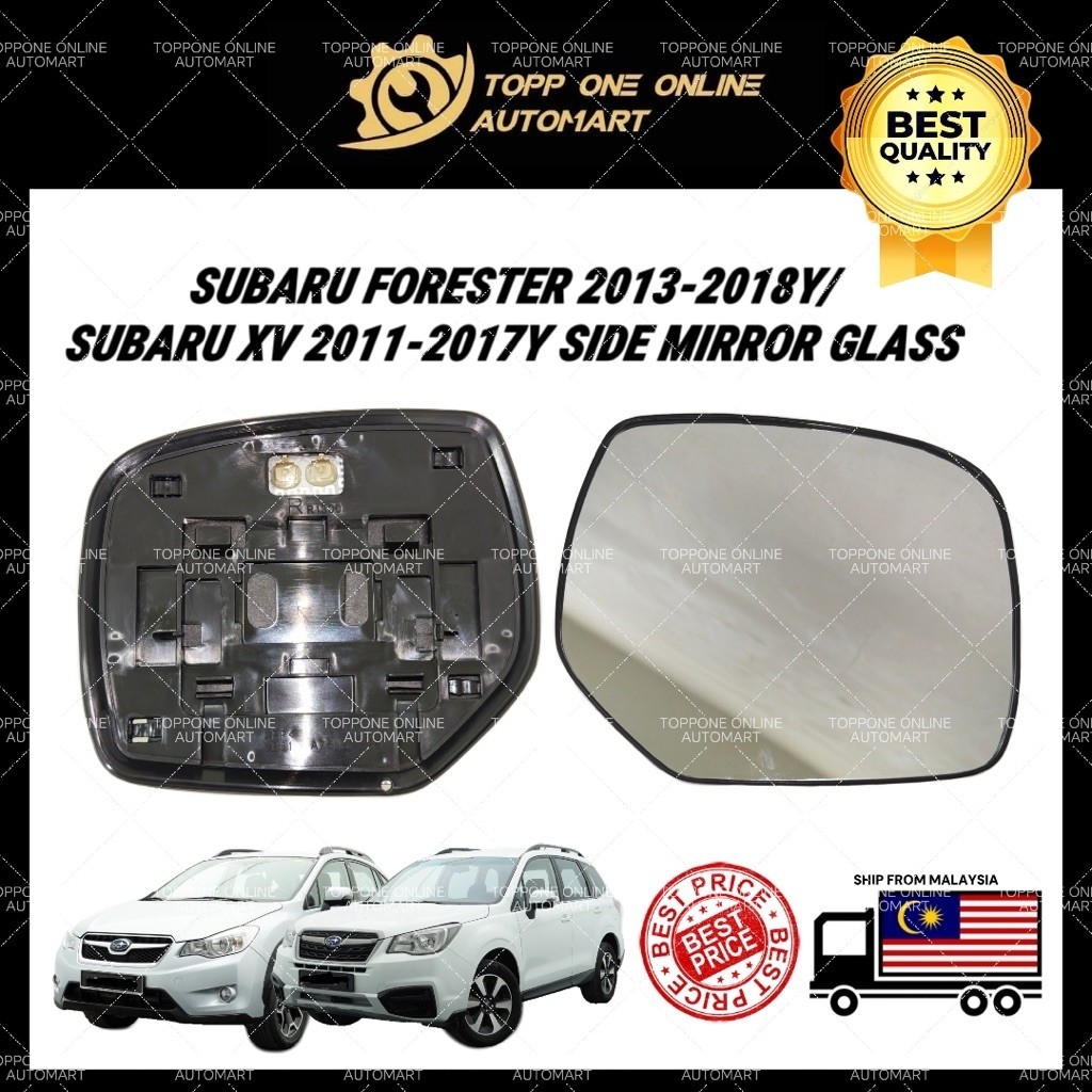 SUBARU FORESTER 2013-2018Y / XV 2011-2017Y SIDE MIRROR GLASS WITH ...