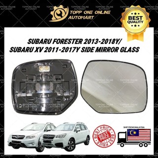 SUBARU FORESTER 2013-2018Y / XV 2011-2017Y SIDE MIRROR GLASS WITH ...