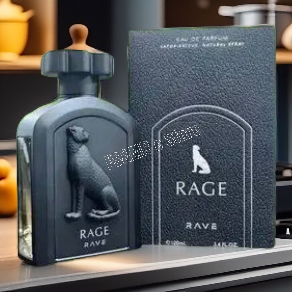 RAGE By RAVE - Eau de Parfum 100 ml For Men Long Lasting | Shopee Malaysia