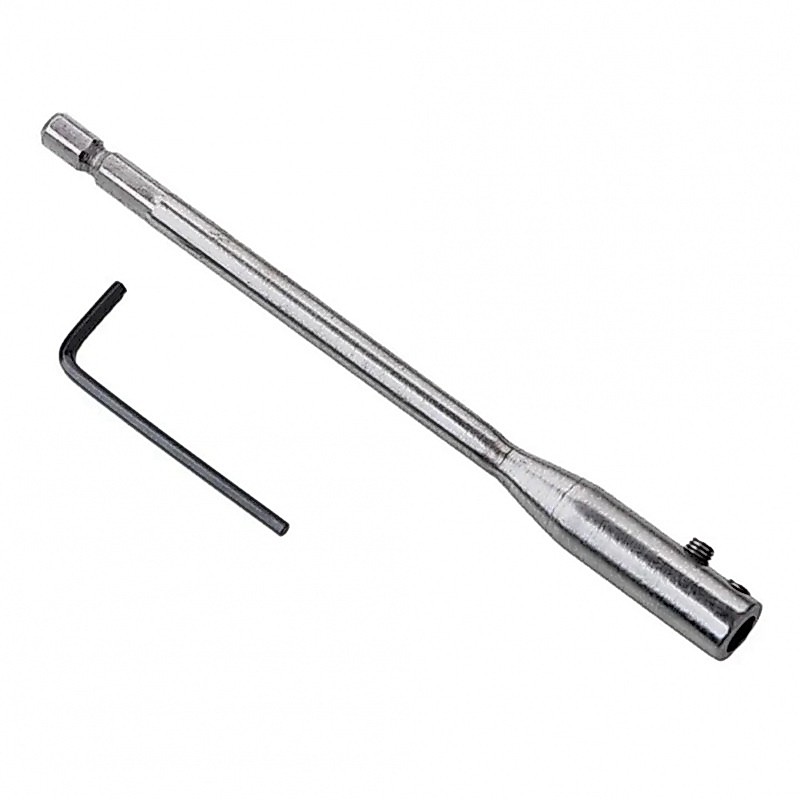 150/300mm Hex Shank Extension Rod, Alloy Steel Quick Release Drill Bit ...