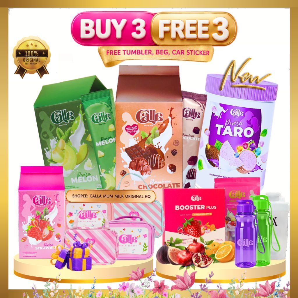 CALLA MILK by Calla Beauty Chocolate Taro Melon Strawberry Susu Kambing ...