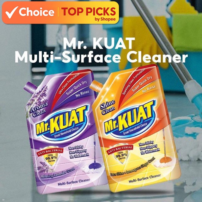 Mr KUAT Multi-Surface Cleaner – Powerful All-Purpose Cleaning Spray for ...