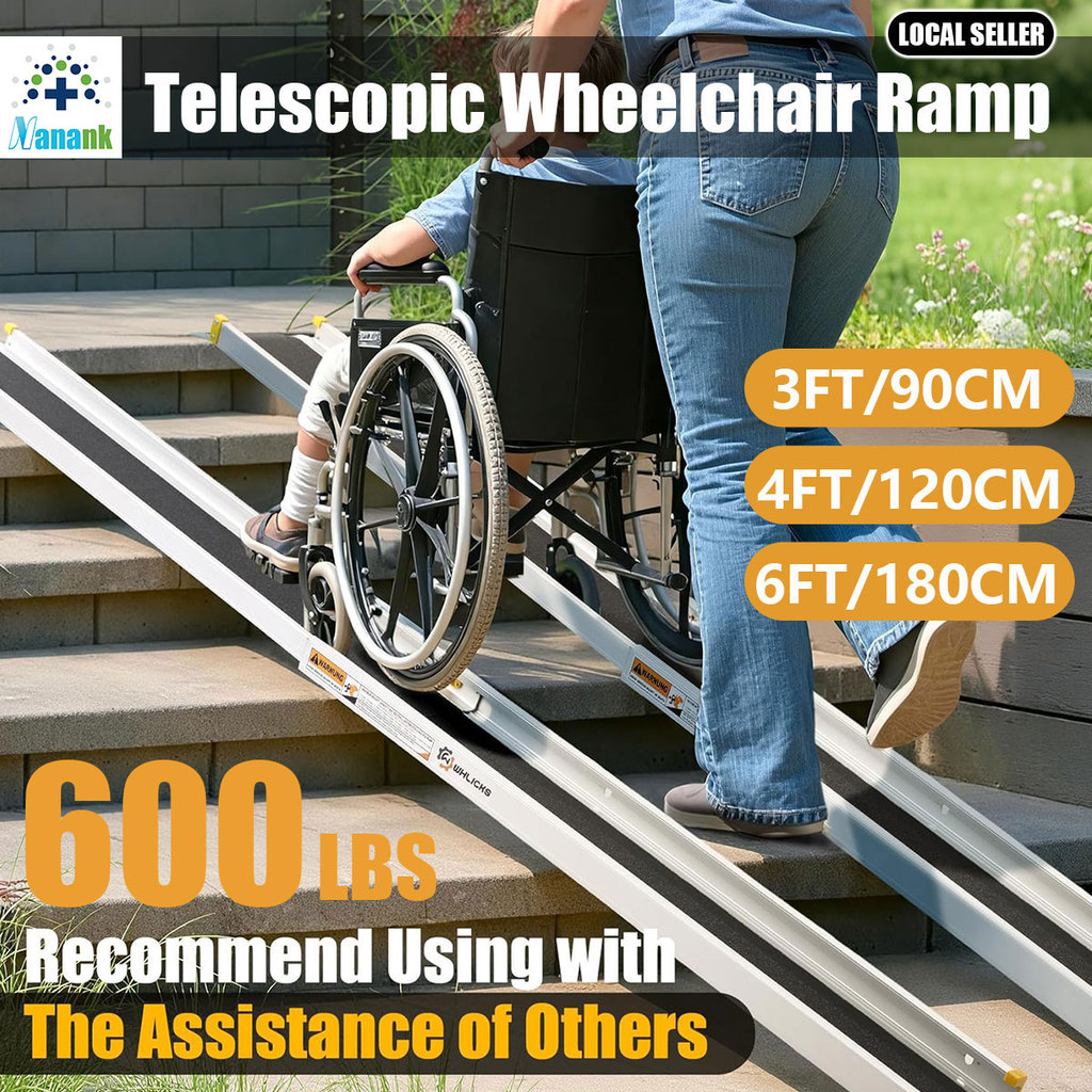 Ramp for Wheelchair, Ramp for Bike, Wheelchair Climb Up Stair, Bike ...