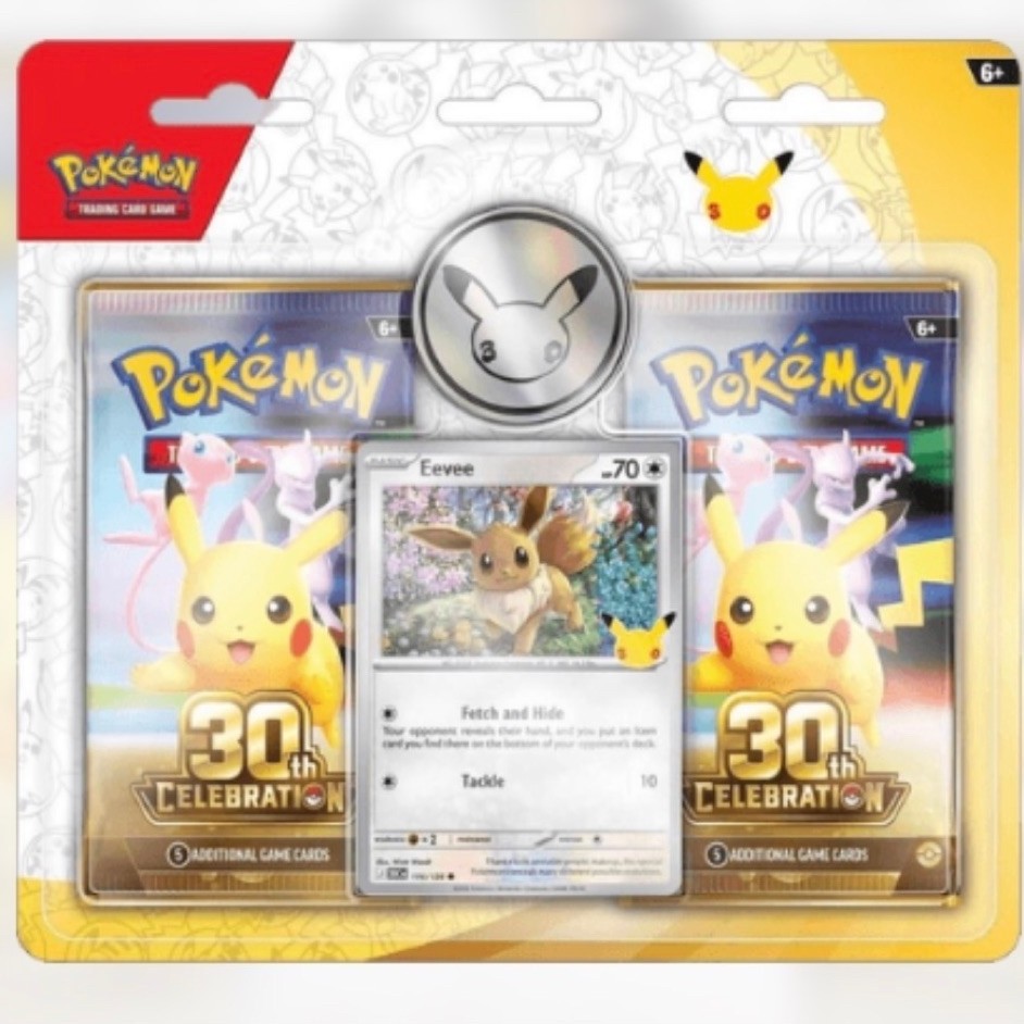 POKEMON TCG 30th celebration etb poster knock out binder ex box 2 pack ...