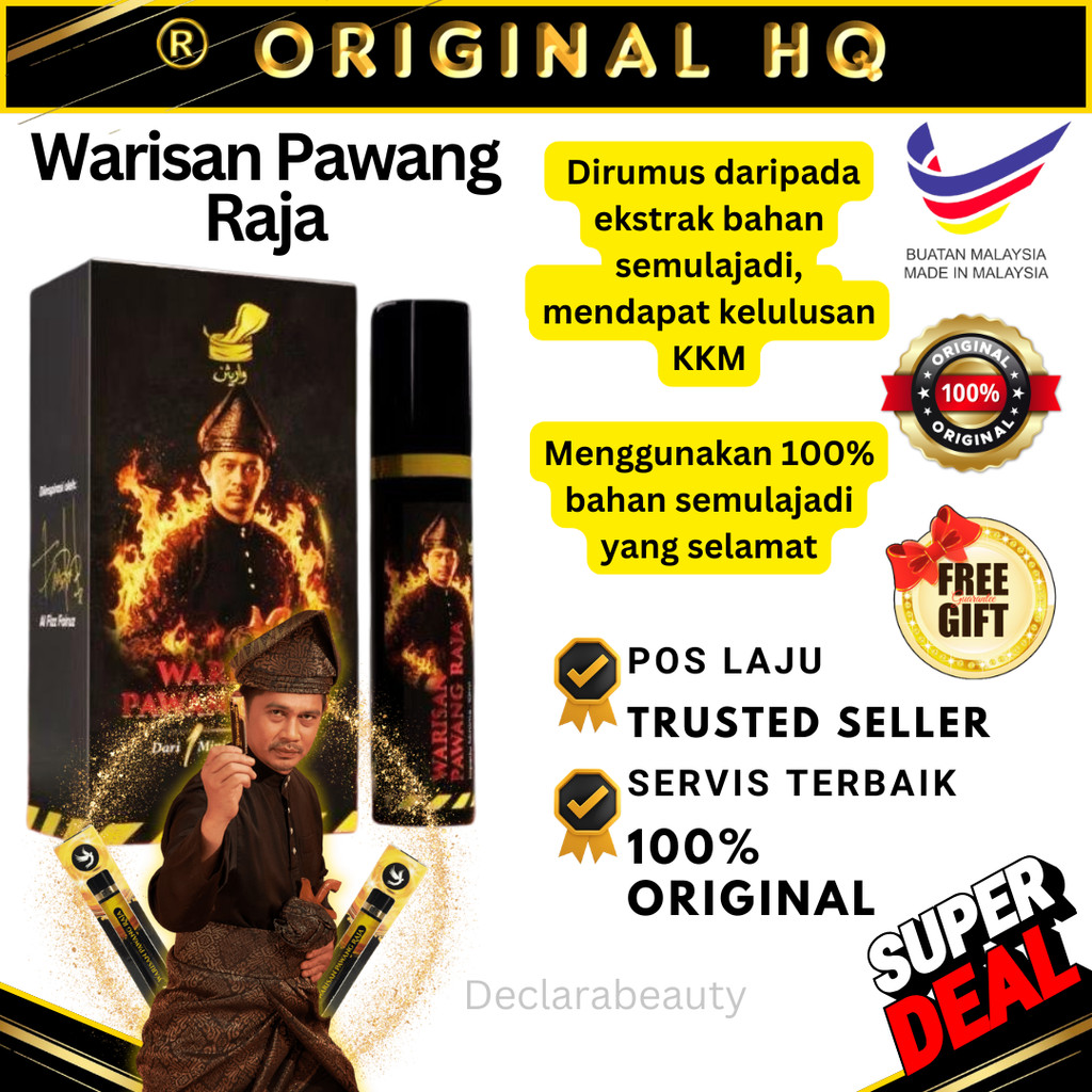 [ORIGINAL HQ] Warisan Pawang Raja Spray 10ml Dato Fizz Fairuz Spray Up ...